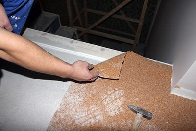 correct laying of the laminate