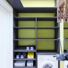 An excellent example of how to organize a kitchen-living room, bedroom, children's room and dressing room at 44 meters-1