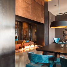 Biofireplace in the interior: types, device, body decoration, design and decor-1