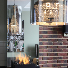 Biofireplace in the interior: types, device, body decoration, design and decor-3