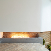 Biofireplace in the interior: types, device, body decoration, design and decor-4