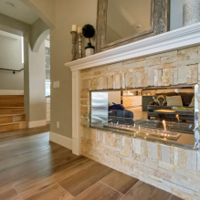 Biofireplace in the interior: types, device, body decoration, design and decor-14