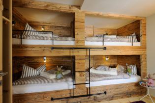 Children's room in country style: features, photos