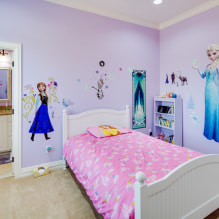 Lavender interior: combination, choice of style, decoration, furniture, curtains and accessories-4