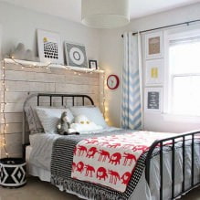 Garland in the interior: design options, photo-0