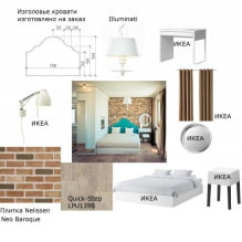 Design of a corner one-room apartment of 32 sq. m-0