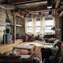 Grunge style in the interior: key design features, photo-8