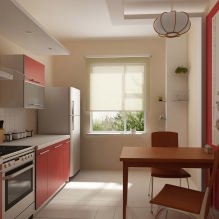 How to choose wallpaper for a small kitchen? -4