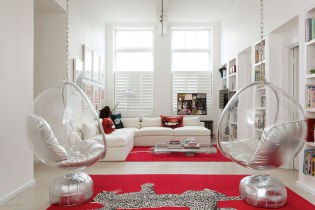 Swing in the apartment: types, choice of installation location, the best photos and ideas for the interior