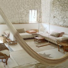 Swing in the apartment: types, choice of installation location, the best photos and ideas for the interior-16