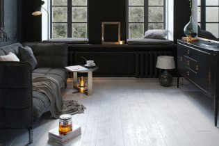 Studio design with high ceilings in a Stalinist building