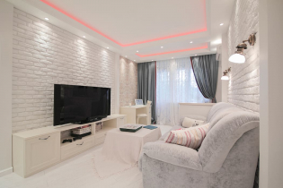 Design project of a two-room Khrushchev 45 sq. m.