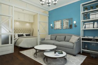 Studio design in classic style