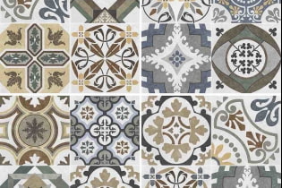 Patchwork tiles