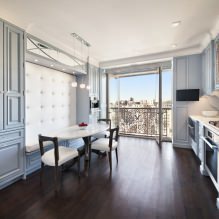 Interior design with panoramic windows-2