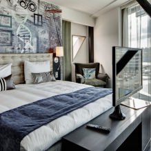 Interior design with panoramic windows-13