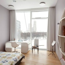 Interior design with panoramic windows-9