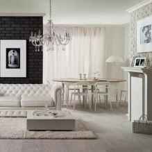 Decorative brick wallpaper: types, photos, design-0