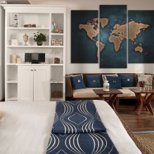 Modular paintings in the interior: 50 modern photos and ideas-5