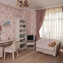 Choosing a wallpaper for a children's room: 77 modern photos and ideas-10