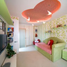 Choosing wallpaper for a children's room: 77 modern photos and ideas-22