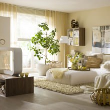 Modern interior in eco-style: design features, 60 photos-4