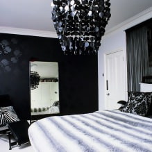 Interior in black and white: design features, 60 photos-8