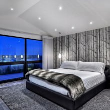 Interior in black and white: design features, 60 photos-13