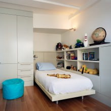 Interior of a small nursery: choice of color, style, decoration and furniture (70 photos) -8