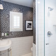 Gray wallpaper: combinations, design, choice of furniture and curtains, 101 photos in the interior-33