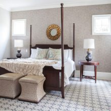 Gray wallpaper: combinations, design, selection of furniture and curtains, 101 photos in the interior-31