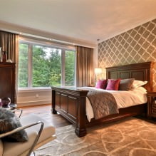 Gray wallpaper: combinations, design, choice of furniture and curtains, 101 photos in the interior-8