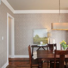 Gray wallpaper: combinations, design, choice of furniture and curtains, 101 photos in the interior-13