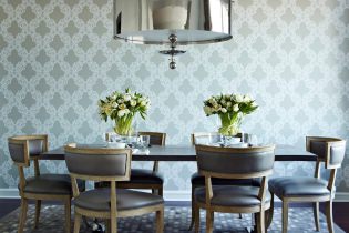 Gray wallpaper: combinations, design, selection of furniture and curtains, 101 photos in the interior