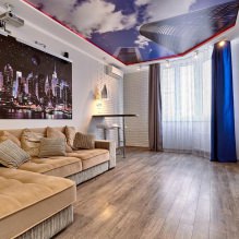 Curtains in the living room: 70 stylish photo ideas in the interior-8