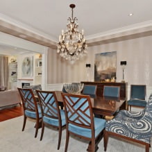 Beige wallpaper: design, combination, choice of curtains, 70+ photos in the interior-19