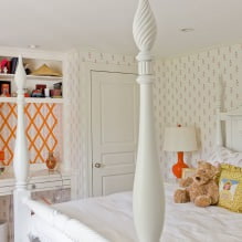 Beige wallpaper: design, combination, choice of curtains, 70+ photos in the interior-16