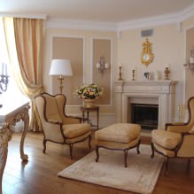 Beige wallpaper: design, combination, choice of curtains, 70+ photos in the interior-8