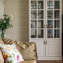 Beige wallpaper: design, combination, choice of curtains, 70+ photos in the interior-28