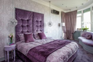 Wall design in the bedroom: choice of colors, finishes, 130 photos in the interior