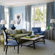 Blue color in the interior: combinations, design ideas, 67 photo-6