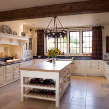 Country style curtains: choice of model, fabric, design, 66 photos-10