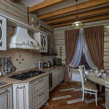 Country style curtains: choice of model, fabric, design, 66 photos-6