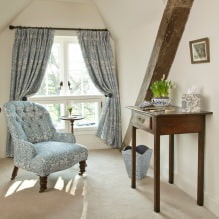 Country style curtains: choice of model, fabric, design, 66 photos-12