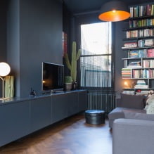 Filament curtains in the interior: features, types, overview of rooms, 65 photos-17