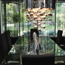 Filament curtains in the interior: features, types, overview of rooms, 65 photo-0