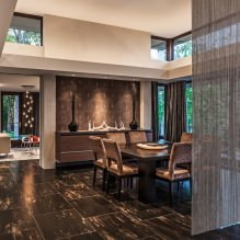 Filament curtains in the interior: features, views, room-by-room overview, 65 photos-5