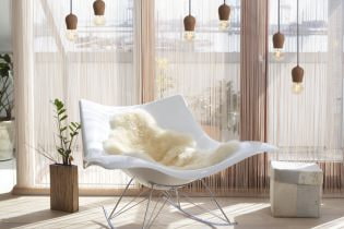 Filament curtains in the interior: features, views, room-by-room overview, 65 photos