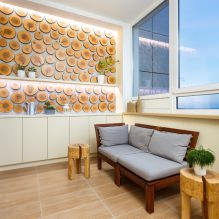 The use of wood in the interior: photos, 77 applications-22