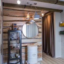 The use of wood in the interior: photos, 77 applications-4